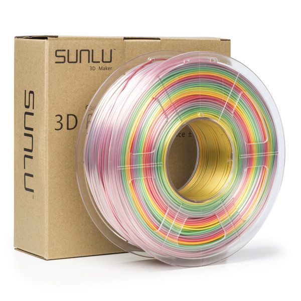 SUNLU PLA filament | Silk Rainbow | 1,75mm | 1kg  DFP00172 - 1