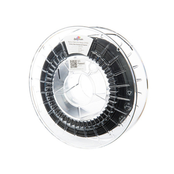 Spectrum Nylon PA6 CF15S Filament | Svart | 1,75 mm | 0,5kg | Low Warp 80719 DFS10119 - 1