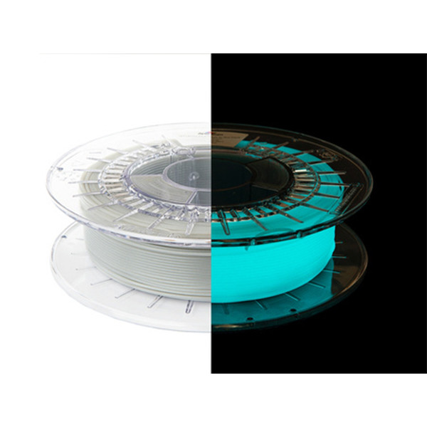 Spectrum PLA Filament | Blå | 1,75mm | 0,5kg | Glow in the Dark 80531 DFS10058 - 1