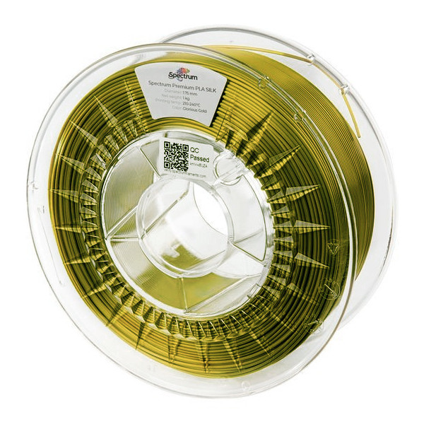 Spectrum PLA Filament | Glorious Gold | 1,75mm | 1kg | Silk DFS10068 - 1