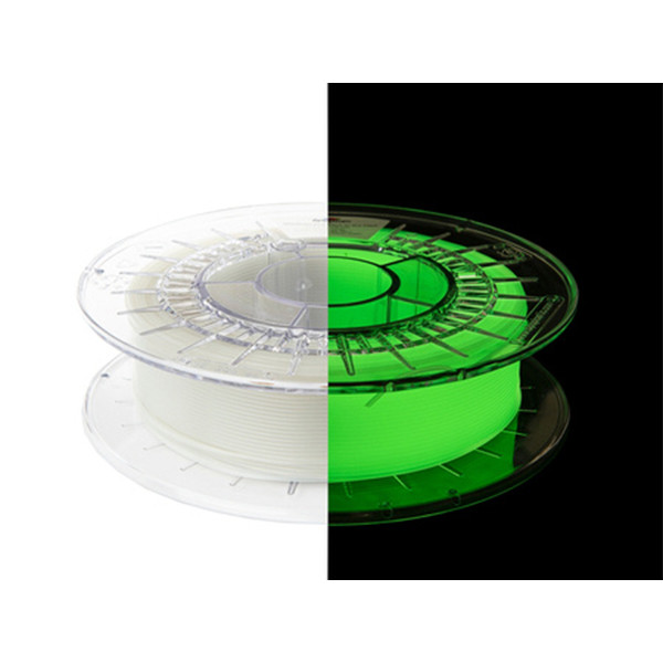 Spectrum PLA Filament | Gulgrön | 1,75mm | 0,5kg | Glow in the Dark DFS10059 - 1