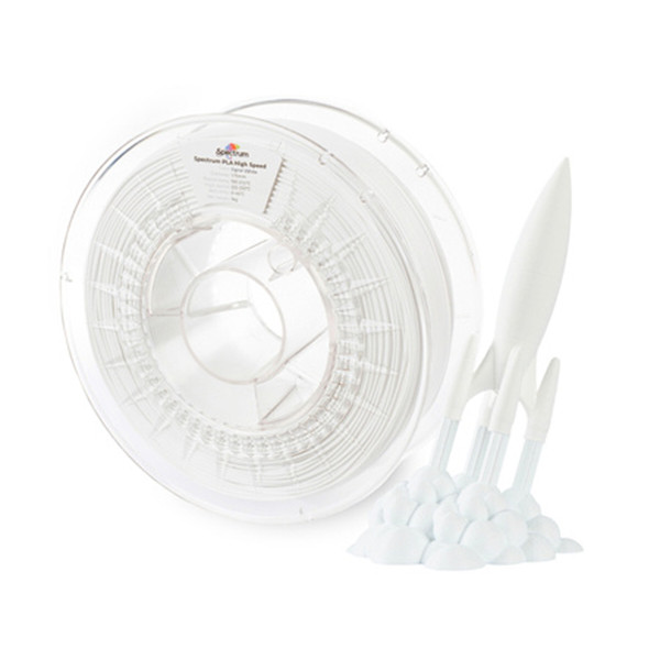 Spectrum PLA Premium Filament | Signal White | 1,75mm | 1kg | High Speed 81047 DFS10031 - 1