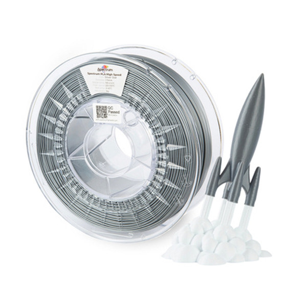 Spectrum PLA Premium Filament | Silver Star | 1,75mm | 1kg | High Speed 81067 DFS10040 - 1