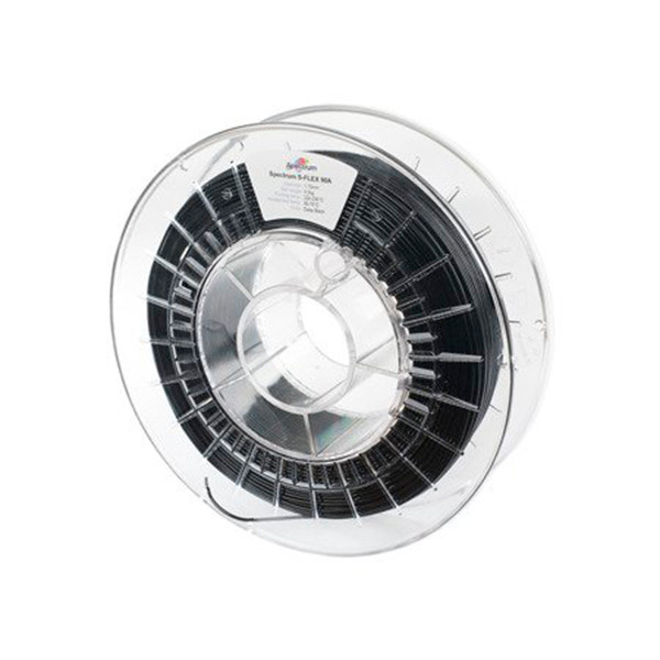 Spectrum S-Flex 90A Filament | Djupsvart | 1,75mm | 0,5kg 80255 DFS10121 - 1