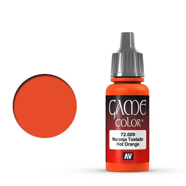 Vallejo akrylfärg | Het orange | 17ml 72009 DAR01066 - 1