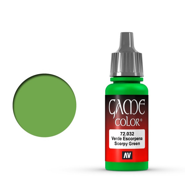 Vallejo akrylfärg | Scorpy green | 17ml 72032 DAR01071 - 1
