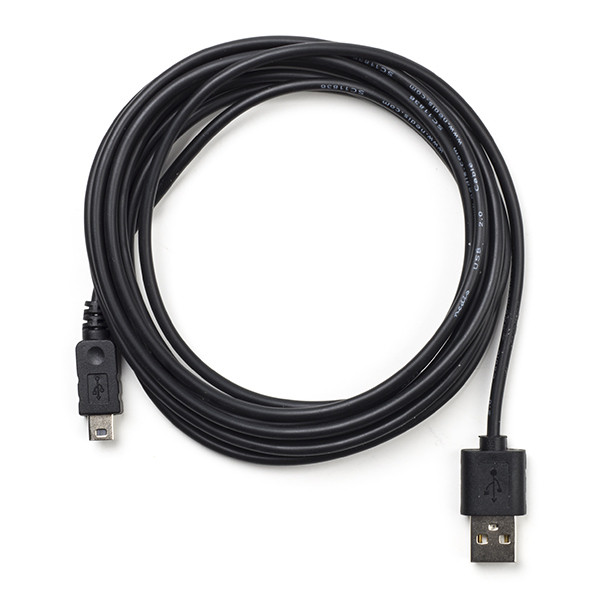 Valueline $$ Valueline USB-A till mini USB kabel USB 2.0 | 3m | Svart K010202038 DDK00124 - 1