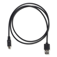 < Valueline USB-A till mini USB kabel USB 2.0 | 1m | Svart DDK00122
