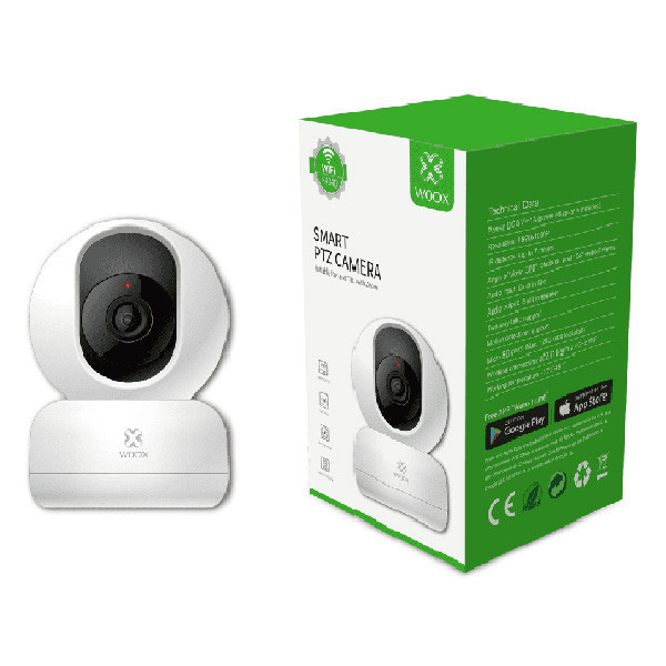 WOOX R4040 smart inomhus PTZ-kamera | Vit | 1080p LWO00047 - 1