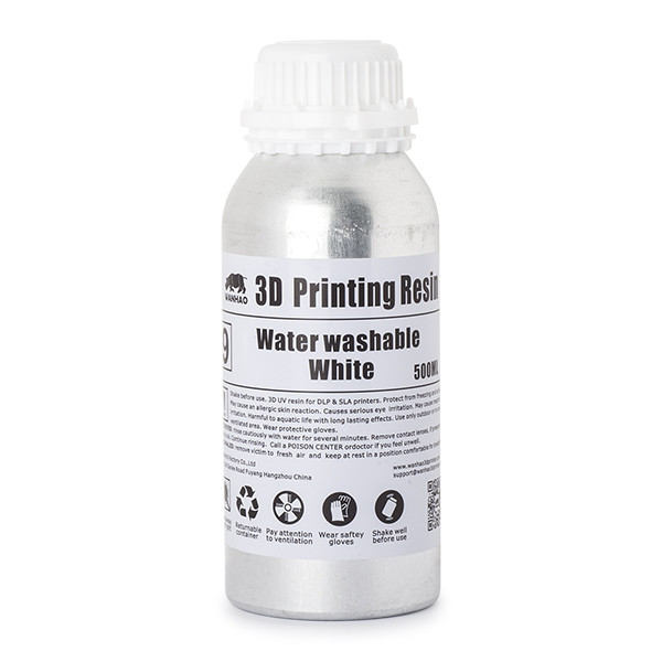 < Wanhao UV Water Washable resin | Vit | 500ml DLQ02025 - 1