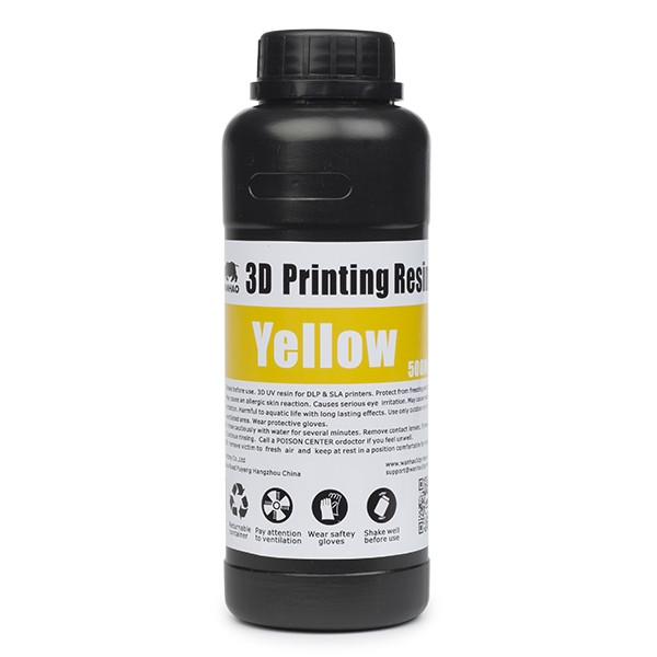 < Wanhao UV resin | Gul | 500ml DLQ02015 - 1