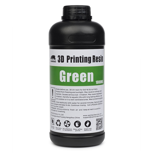 Wanhao UV resin | Grön | 1000ml  DLQ02022 - 1