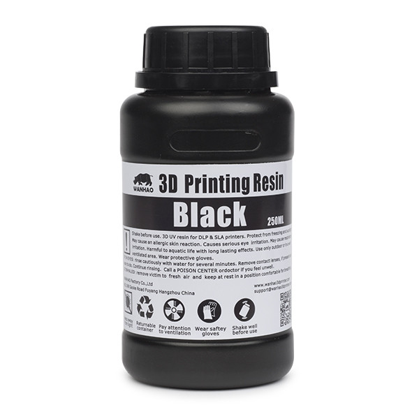 Wanhao UV resin | Svart | 250ml DLQ02002 - 1