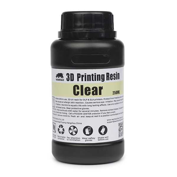 Wanhao UV resin | Transparent | 250ml DLQ02003 - 1