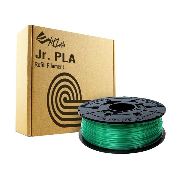 XYZprinting PLA filament | Transparent Grön | 0,6kg | NFC spole RFPLCXEU04G DFP05008 - 1