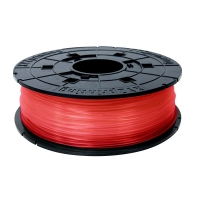XYZprinting PLA filament | Transparent Röd | 0,6kg | Cartridge RFPLAXEU03K XYRFPLAXEU03K DFP05012