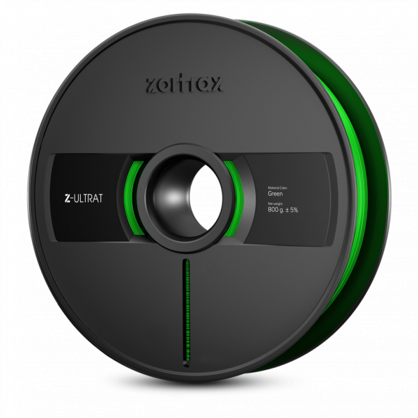 < Zortrax Z-ULTRAT filament | Grön | 1,75mm | 0,8kg DFP00101 - 1
