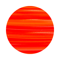 < colorFabb PLA/PHA filament | Transparent Röd | 1,75mm | 0,75kg DFP13112