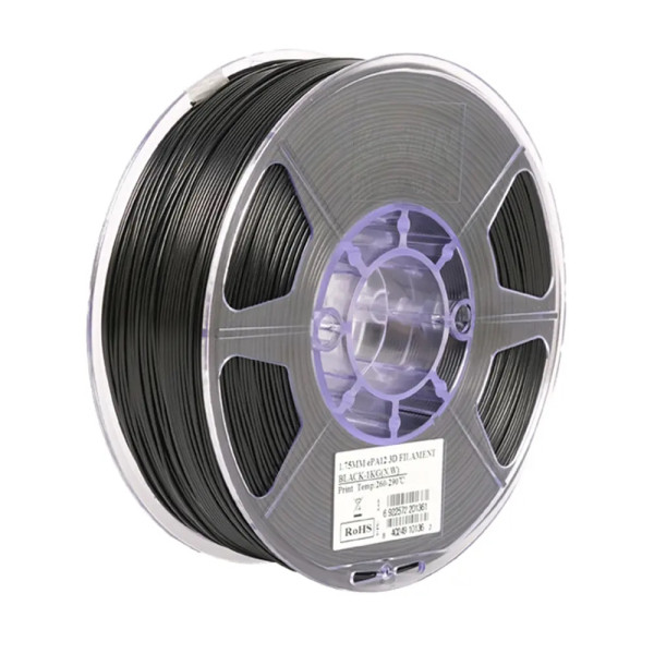 eSun $$ eSun PA12 filament | Svart | 1,75mm | 1kg PA12-175B1TZ1 DFE20234 - 1