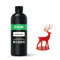 eSun $$ eSun standard resin LCD | Röd | 1kg STANDARDRESIN-R DFE20179