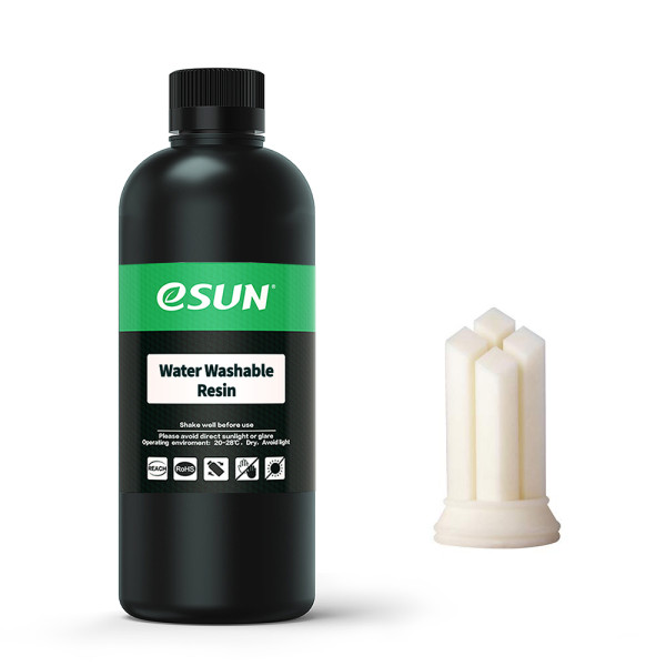 eSun $$ eSun water washable resin | Vit | 0,5kg WATERWASHABLERESIN-W DFE20187 - 1