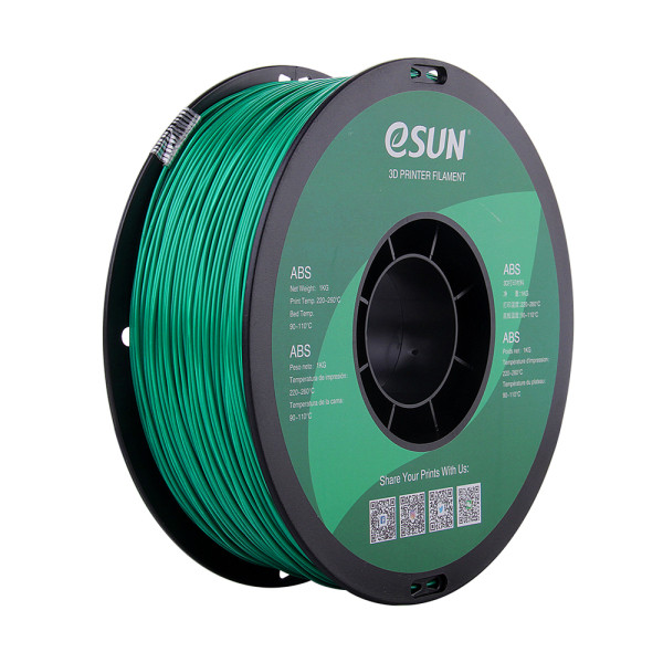 < $$ eSun ABS filament | Grön | 1,75mm | 1kg DFE20003 - 1