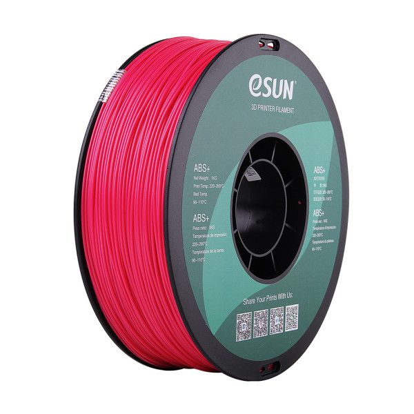 < eSun ABS+ filament | Magenta | 1,75mm | 1kg DFE20022 - 1