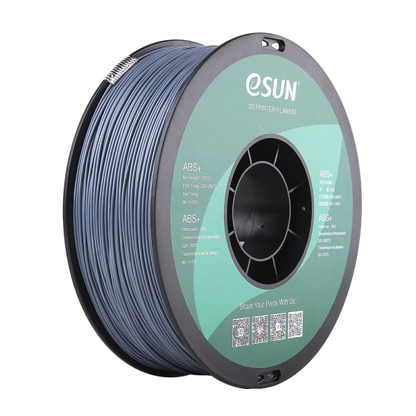 eSun ABS+ filament | Grå | 1,75mm | 1kg DFE20018 - 1