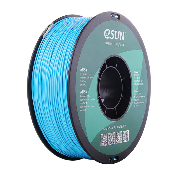 eSun ABS+ filament | Ljusblå | 1,75mm | 1kg  DFE20021 - 1