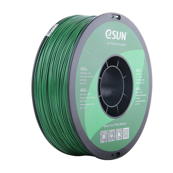 eSun ABS+ filament | Mörkgrön | 1,75mm | 1kg  DFE20015 - 1