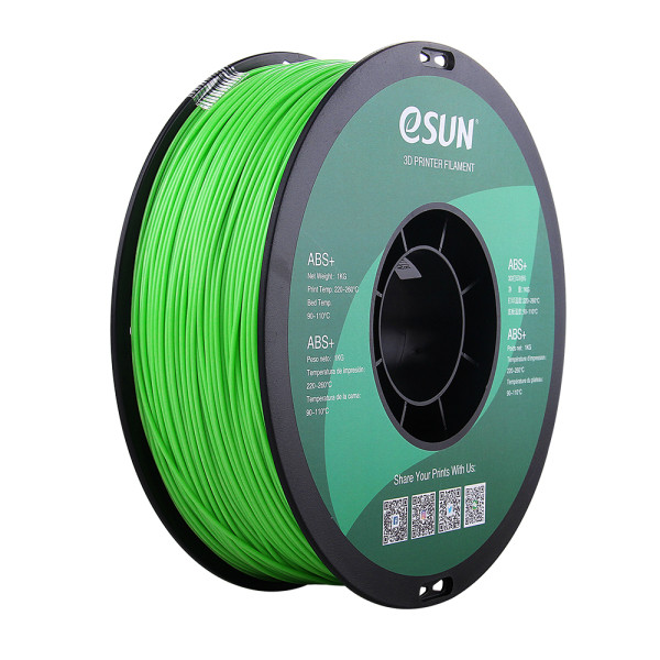 eSun ABS+ filament | Nuclear Green | 1,75mm | 1kg ABS175V1 DFE20024 - 1