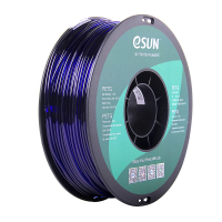 eSun PETG filament | Transparent Blå | 2,85mm | 1kg PETG285U1 DFE20054
