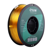 eSun PETG filament | Transparent Gul | 2,85mm | 1kg DFE20058