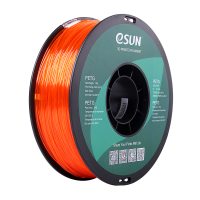 eSun PETG filament | Transparent Orange | 1,75mm | 1kg PETG175O1 DFE20050