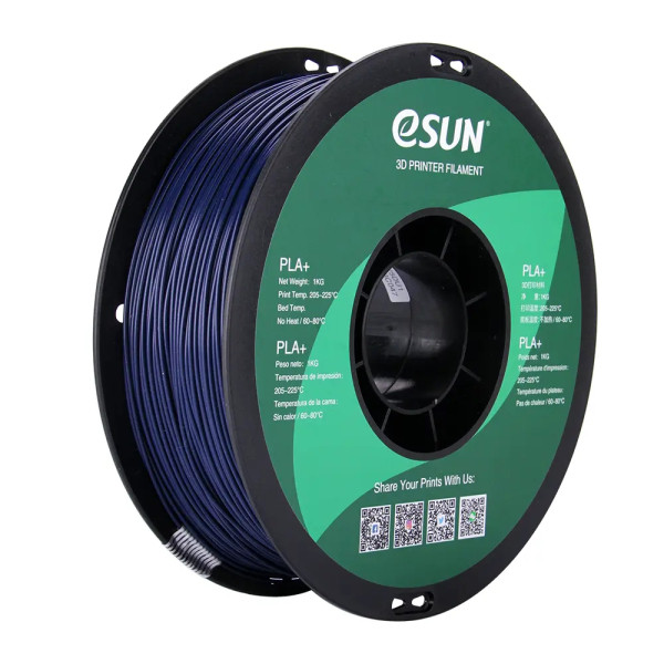 eSun PLA+ Filament | Mörkblå | 1,75mm | 1kg  DFE20274 - 1