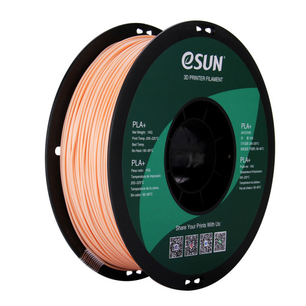 eSun PLA+ filament | Beige | 1,75mm | 1kg PLASBEIG1000175P DFE20190 - 1