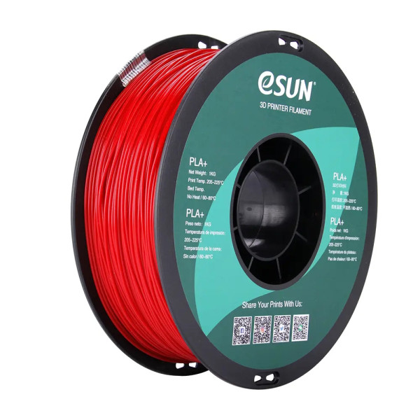 eSun PLA+ filament | Brandbilröd | 1,75mm | 1kg  DFE20283 - 1