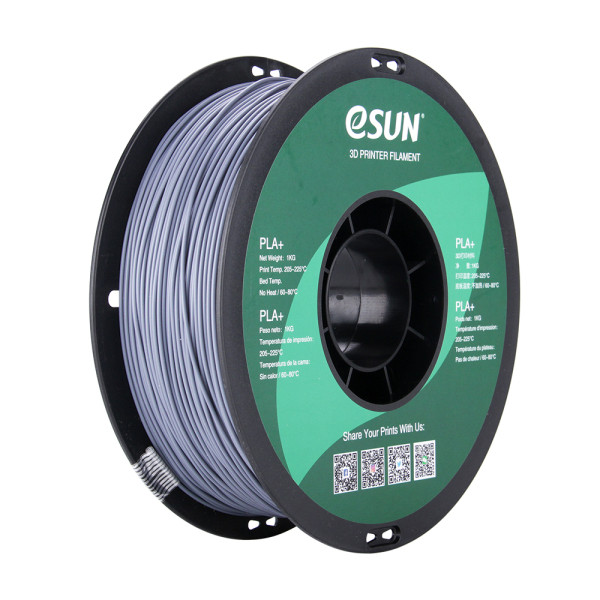 eSun PLA+ filament | Grå | 1,75mm | 1kg PLA175H1 DFE20094 - 1