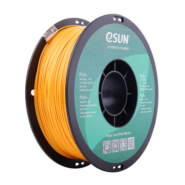eSun PLA+ filament | Guld | 1,75mm | 1kg PLA175J1 DFE20093 - 1