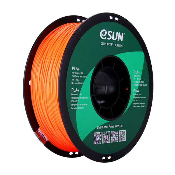 eSun PLA+ filament | Orange | 1,75mm | 1kg PLA175O1 DFE20099 - 1