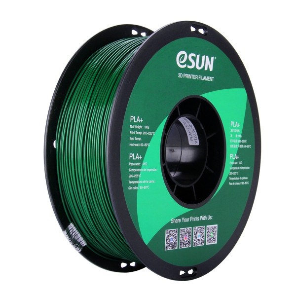 eSun PLA+ filament | Tallgrön | 1,75mm | 1kg PLA175PG1 DFE20092 - 1