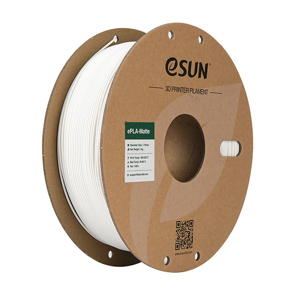 eSun PLA Matt filament | Milky White | 1,75mm | 1kg  DFE20256 - 1