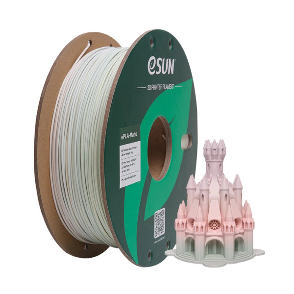 eSun PLA Matt filament | Rainbow | 1,75mm | 1kg | pappersrulle ePLA-Matte175RB1 ePLA-Matte175RBA1 DFE20254 - 1