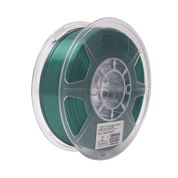eSun PLA filament | Grön-Blå | 1,75mm | 1kg | Silk Magic ePLA-SilkMagic175GU1 DFE20221 - 1