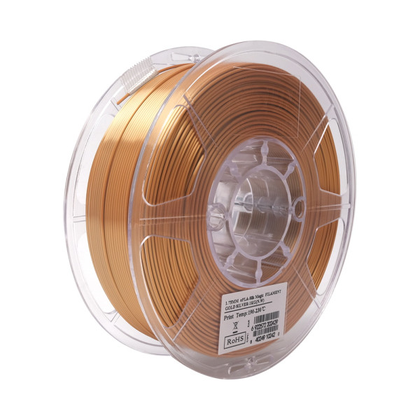 eSun PLA filament | Guld-Silver | 1,75mm | 1kg | Silk Magic ePLA-SilkMagic175JS1 DFE20222 - 1