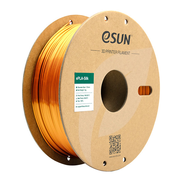 eSun PLA filament | Koppar | 1,75mm | 1kg | eSilk PLA-SK175CO1P1 DFE20193 - 1