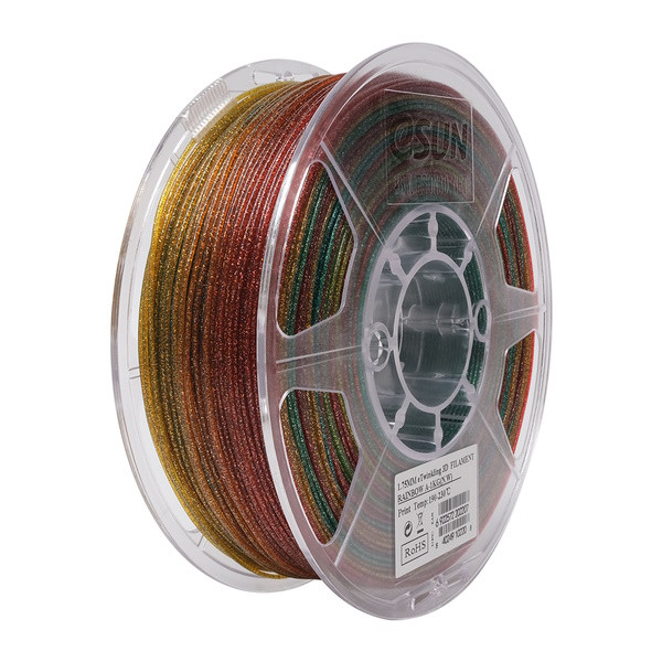 eSun PLA filament | Rainbow | 1,75mm |1kg | eTwinkling  DFE20265 - 1