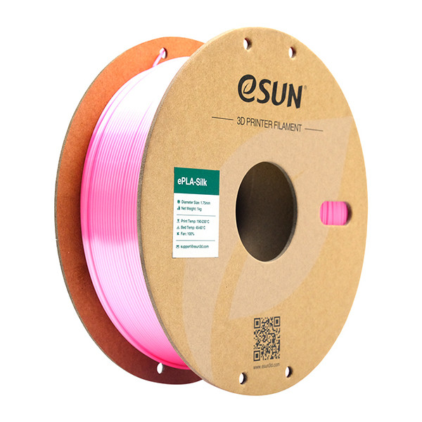 eSun PLA filament | Rosa | 1,75mm | 1kg | eSilk eSilk-PLA175P1 DFE20200 - 1