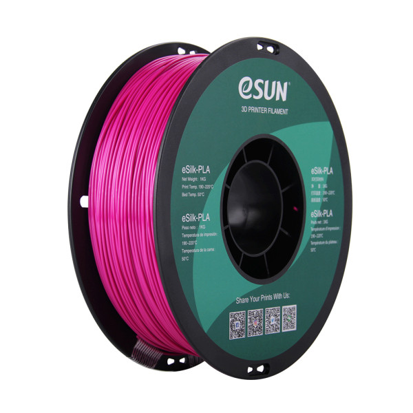 eSun PLA filament | Violet/Lila | 1,75mm | 1kg | eSilk eSilk-PLA175VI1 DFE20204 - 1