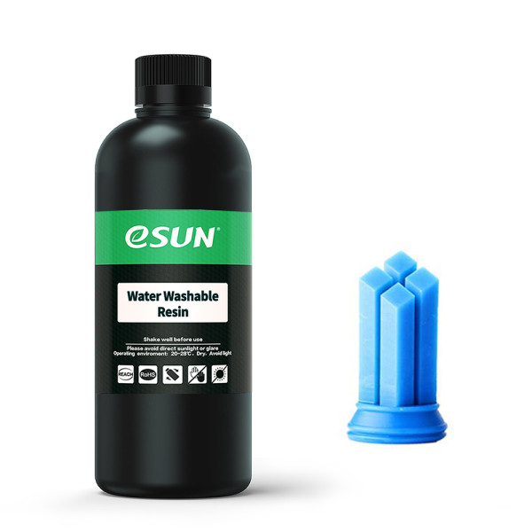 eSun water washable resin | Blå | 0,5kg WATERWASHABLERESIN-U DFE20186 - 1
